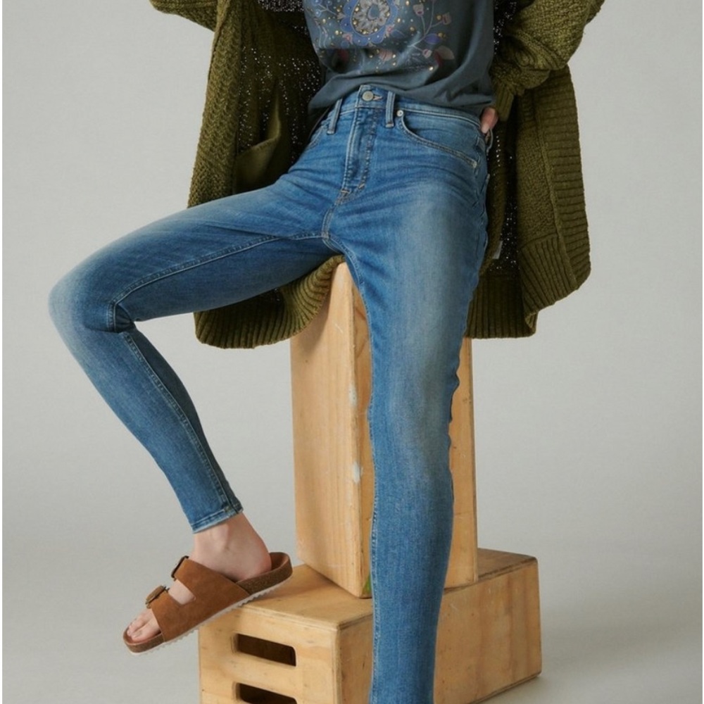 Two Pairs - Lucky Brand Bridgette Skinny Jeans